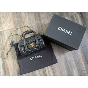NIB Chanel Makeup Black Crossbody Bag GWP Novelty VIP Gift with Purchase NEW